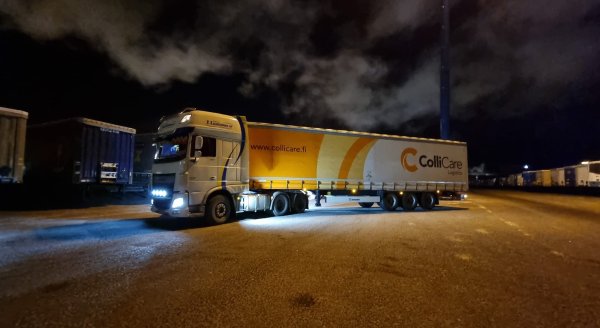 CC Truck in the night