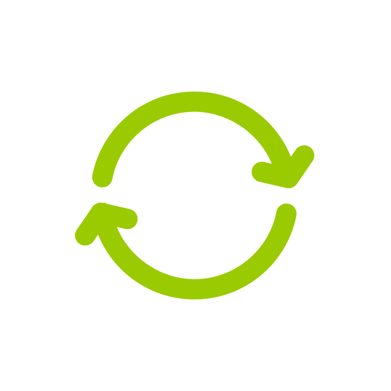 Icona per "Riutilizza"